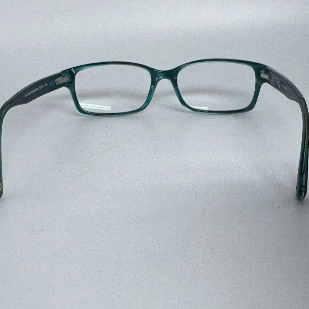 Coach Eyeglasses Frames HC 6040 5116 Brown Teal Full Rim‎ 50-16-135 15998